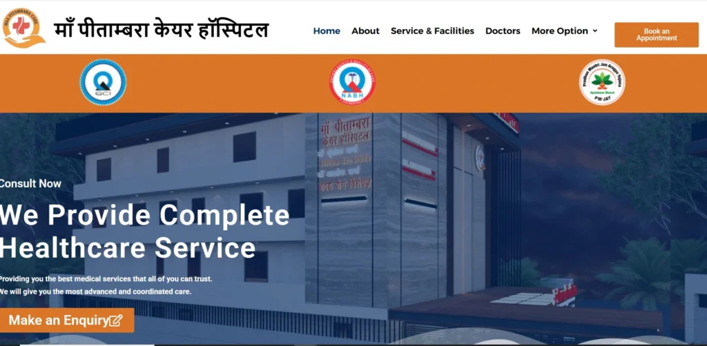 Maa Pitambara Care Hospital