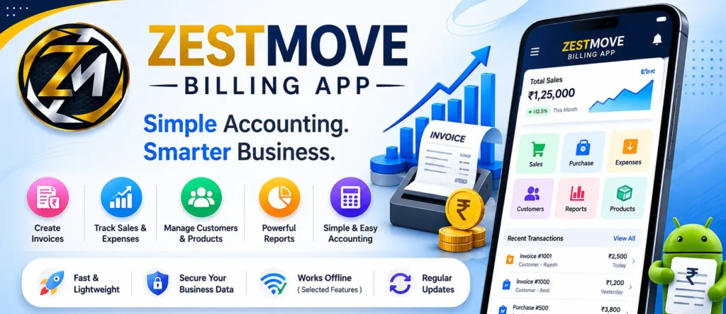 Zestmove Billing App